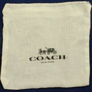Coach small wallet/wristlet dust bag NWOT